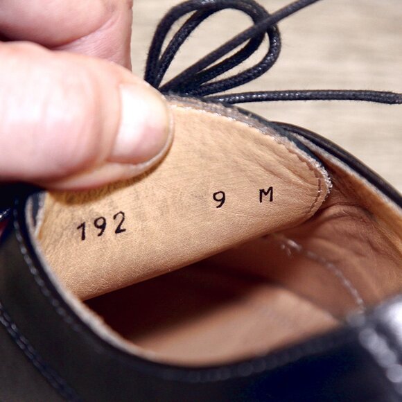 *NIB* $475 Nordstrom ZELLI Italia 9 M Verona Italian Derby Black * add $15 Trees main image 8